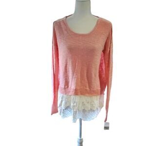 Mossimo Women's Pink Sweater Size Medium